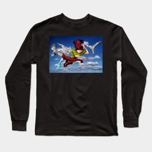 Airmail Graffiti - Coming to a wall near you Long Sleeve T-Shirt